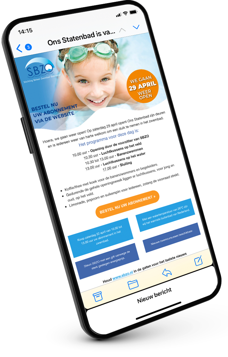 SBZO-e-mailing SBZO e mailing