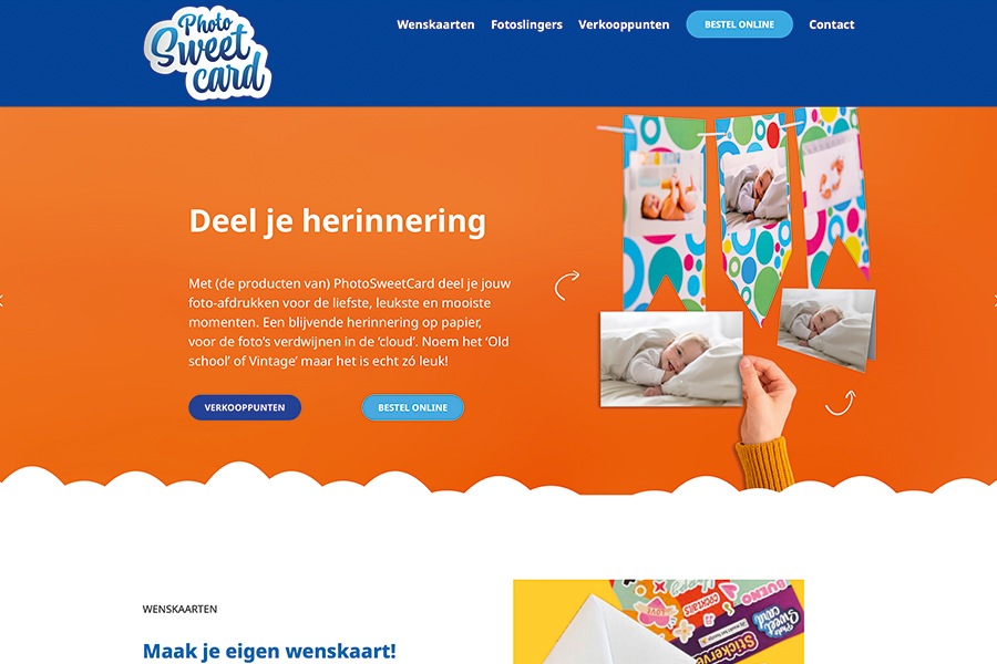 website-PhotoSweetCard-online-winkel website PhotoSweetCard online winkel