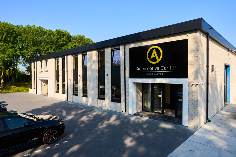 Automotive-belettering-pand-voorzijde Automotive belettering pand voorzijde