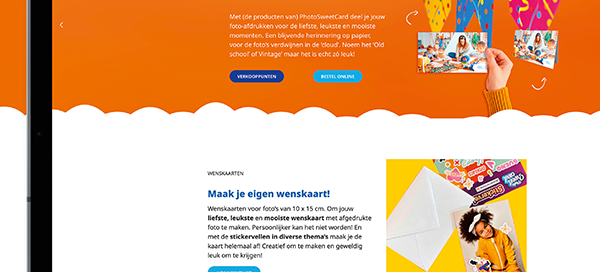Photo Sweet Card website De Mediagraaf 7