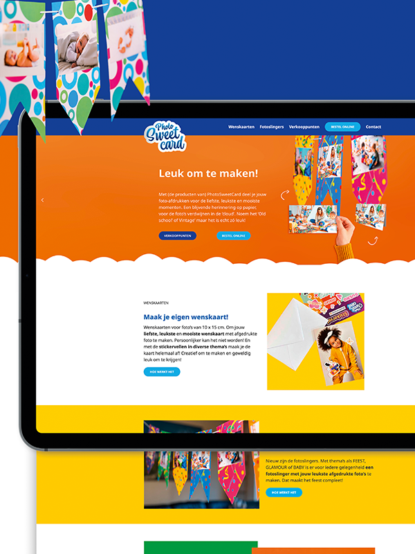 Photo Sweet Card website De Mediagraaf 7