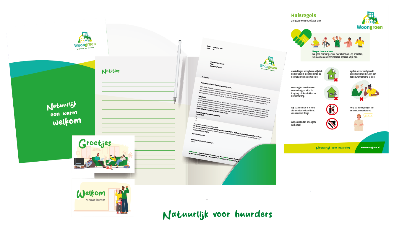 Drukwerk-briefpapier-visitekaartjes-woongroen-mediagraaf Drukwerk briefpapier visitekaartjes woongroen mediagraaf