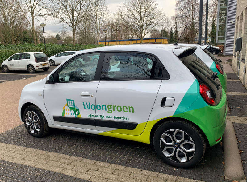 Woongroen-autobelettering-mediagraaf Woongroen autobelettering mediagraaf
