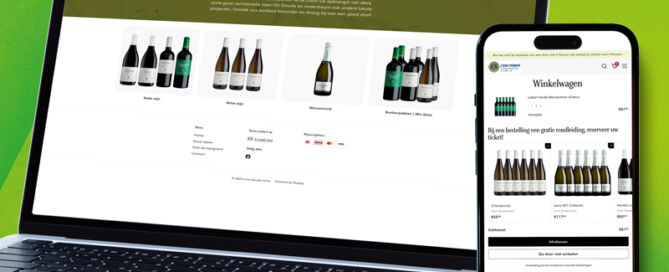 Webshop goede doel website lionsclub 1